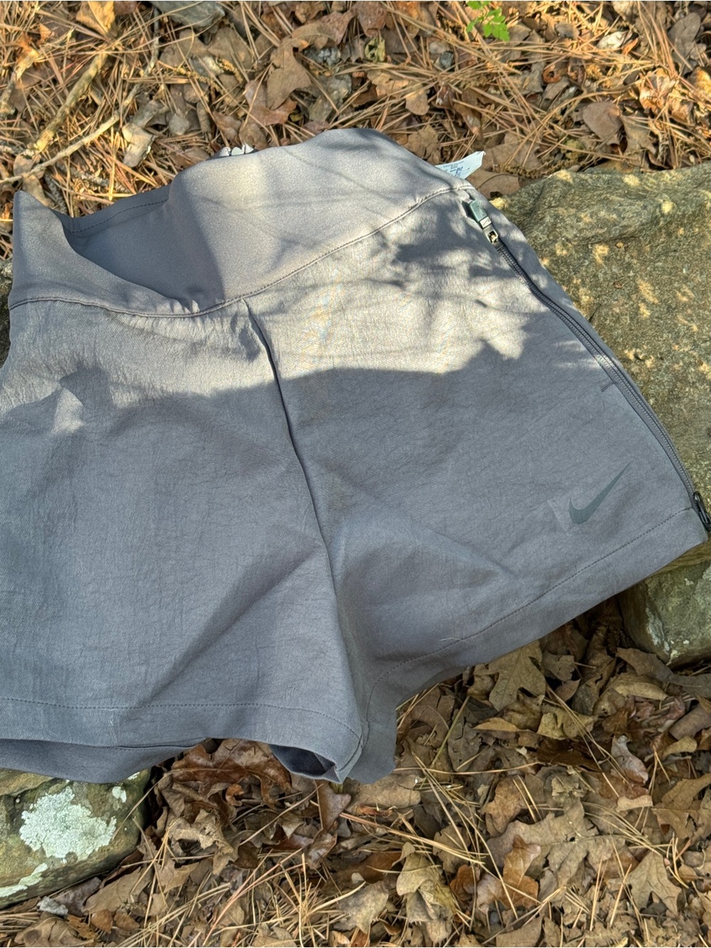 Nike High Waist Women’s Shorts in Gray